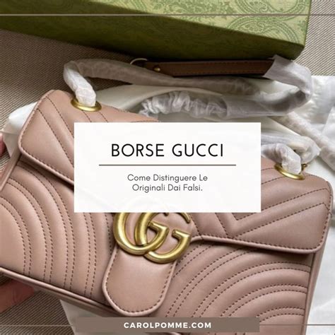 come riconoscere una borsa vera di gucci|Come riconoscere una borsa Gucci originale .